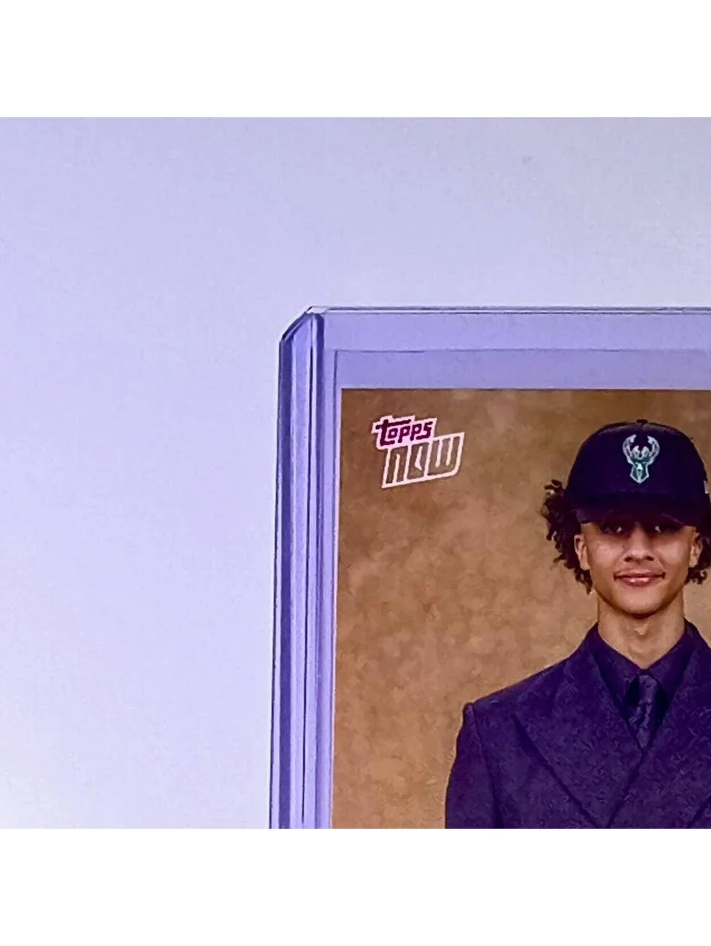 Nate Ament Rookie 2026-27 Topps NBA Draft #NAME Card Milwaukee Bucks